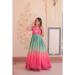 Picture of Enticing Cotton Hot Pink Readymade Gown
