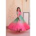 Picture of Enticing Cotton Hot Pink Readymade Gown
