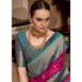 Picture of Shapely Silk Thistle Saree