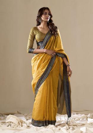 Picture of Statuesque Silk Chocolate Saree