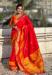 Picture of Magnificent Silk Red Saree