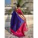 Picture of Pretty Silk Navy Blue Saree