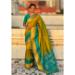 Picture of Superb Silk Olive Saree