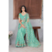 Picture of Taking Net Cadet Blue Saree