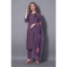 Picture of Charming Silk Purple Readymade Salwar Kameez