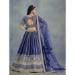 Picture of Classy Silk Dark Slate Grey Lehenga Choli