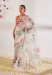 Picture of Pleasing Silk & Organza Thistle Saree