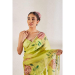 Picture of Wonderful Silk & Organza Dark Golden Rod Saree