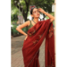 Picture of Exquisite Silk Maroon Saree