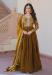 Picture of Pretty Chiffon Saddle Brown Readymade Salwar Kameez