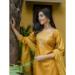 Picture of Amazing Silk Golden Rod Readymade Salwar Kameez