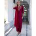 Picture of Splendid Silk Dark Red Readymade Salwar Kameez