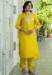 Picture of Cotton & Silk Dark Golden Rod Readymade Salwar Kameez