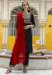 Picture of Cotton & Silk Black Readymade Salwar Kameez