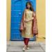 Picture of Cotton & Silk Beige Readymade Salwar Kameez