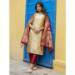 Picture of Cotton & Silk Beige Readymade Salwar Kameez