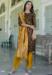 Picture of Cotton & Silk Saddle Brown Readymade Salwar Kameez