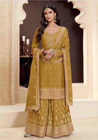 Picture of Amazing Chiffon Peru Straight Cut Salwar Kameez