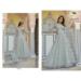 Picture of Radiant Net Light Slate Grey Anarkali Salwar Kameez