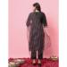 Picture of Cotton & Silk Black Readymade Salwar Kameez