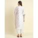 Picture of Cotton & Silk Off White Readymade Salwar Kameez