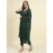 Picture of Cotton & Silk Dark Green Readymade Salwar Kameez