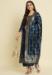 Picture of Cotton & Silk Dark Slate Grey Readymade Salwar Kameez