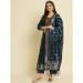 Picture of Cotton & Silk Dark Slate Grey Readymade Salwar Kameez