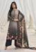 Picture of Gorgeous Crepe Dim Gray Straight Cut Salwar Kameez