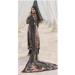 Picture of Gorgeous Crepe Dim Gray Straight Cut Salwar Kameez
