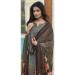 Picture of Resplendent Crepe Slate Grey Straight Cut Salwar Kameez