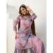 Picture of Elegant Georgette Rosy Brown Readymade Salwar Kameez