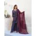 Picture of Amazing Georgette Purple Readymade Salwar Kameez