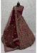 Picture of Ravishing Chiffon Maroon Lehenga Choli