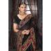 Picture of Comely Georgette Black Saree