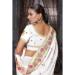 Picture of Stunning Georgette White Saree