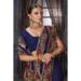 Picture of Classy Georgette Midnight Blue Saree