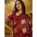 Picture of Sightly Silk Maroon Saree