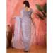 Picture of Enticing Net Plum Saree
