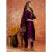 Picture of Cotton & Silk Purple Readymade Salwar Kameez