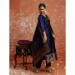 Picture of Cotton & Silk Midnight Blue Readymade Salwar Kameez