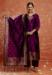 Picture of Cotton & Silk Purple Readymade Salwar Kameez