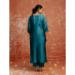 Picture of Cotton & Silk Dark Cyan Readymade Salwar Kameez