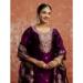 Picture of Cotton & Silk Purple Readymade Salwar Kameez