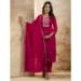 Picture of Graceful Silk Dark Red Readymade Salwar Kameez