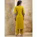 Picture of Classy Silk Dark Golden Rod Readymade Salwar Kameez