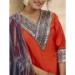 Picture of Taking Silk Orange Readymade Salwar Kameez