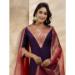 Picture of Delightful Silk Purple Readymade Salwar Kameez