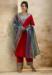 Picture of Grand Silk Crimson Readymade Salwar Kameez