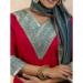 Picture of Grand Silk Crimson Readymade Salwar Kameez